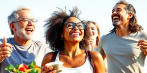 Daily habits to boost longevity.png AI generated image using Flux AI