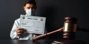 Dallas doctor surrenders medical license after gender-affirming care lawsuit.png AI generated image using Flux AI