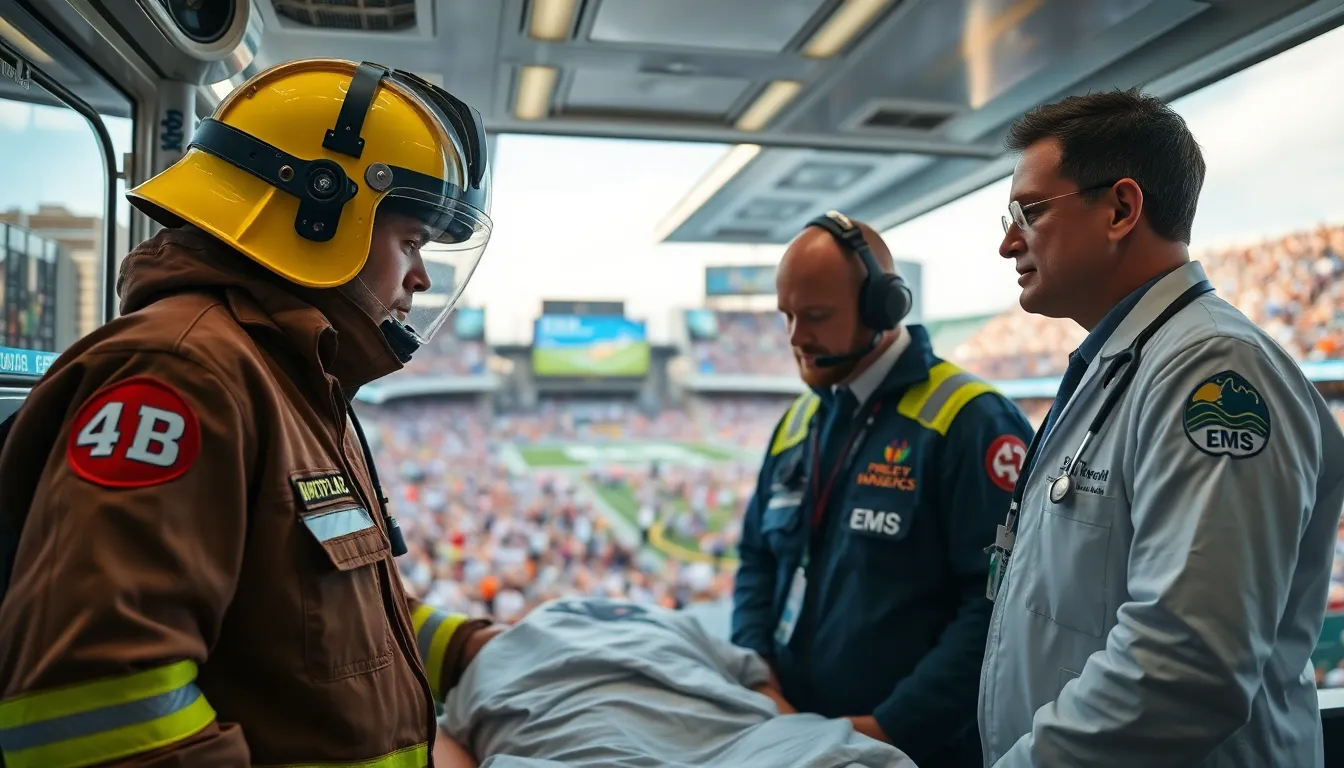 Fire & EMS and Prisma Health partnership enhances medical care on gamedays