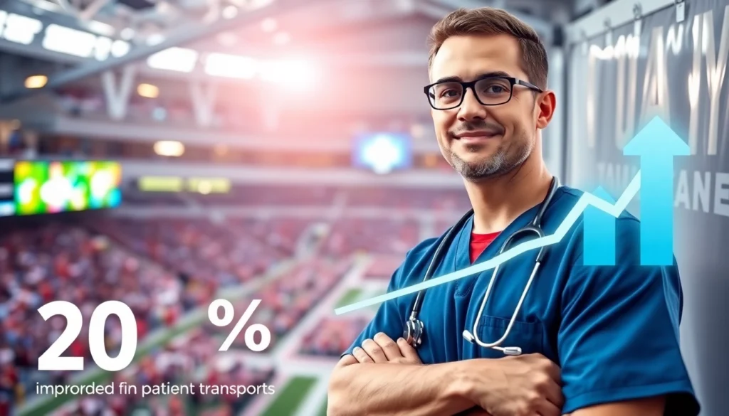 Fire & EMS and Prisma Health partnership enhances medical care on gamedays.png AI generated image using Flux AI