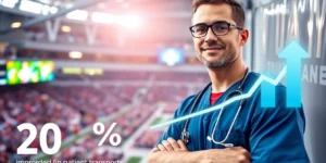 Fire & EMS and Prisma Health partnership enhances medical care on gamedays.png AI generated image using Flux AI