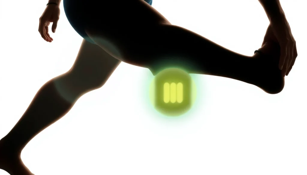 beginner's guide to physical therapy exercises for knee pain.png AI generated image using Flux AI