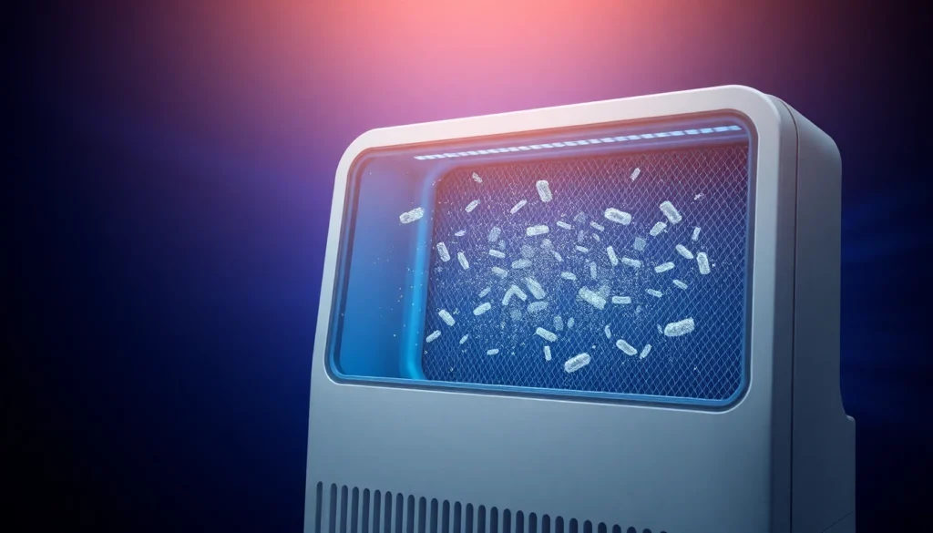 best home air purifier for dust mites and severe allergies.png AI generated image using Flux AI