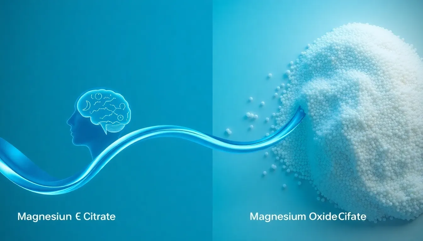 comparison of magnesium types for anxiety and sleep