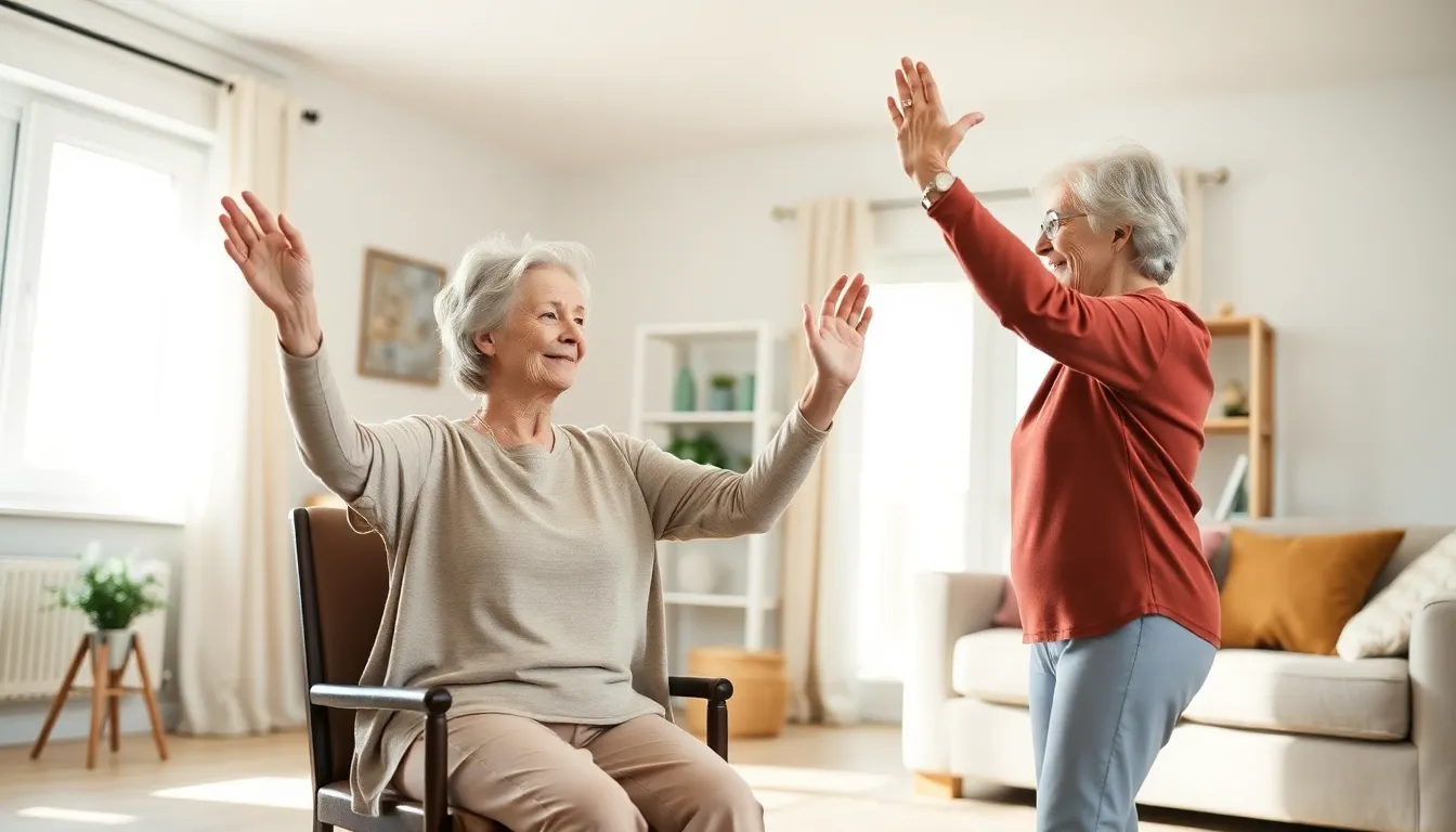 Best chair yoga videos for seniors at home