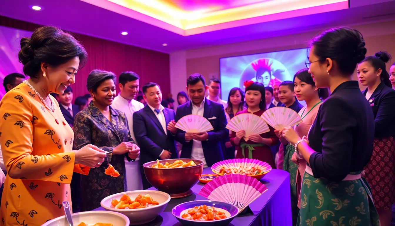 First lady shares traditional Korean food recipe with chefs, students in South Africa